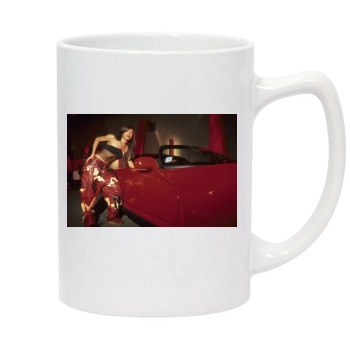 Aaliyah 14oz White Statesman Mug