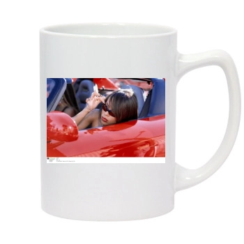 Aaliyah 14oz White Statesman Mug