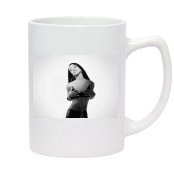 Aaliyah 14oz White Statesman Mug