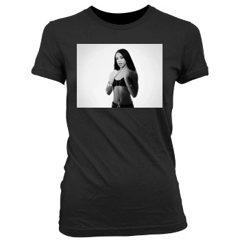 Aaliyah Women's Junior Cut Crewneck T-Shirt