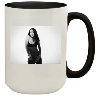 Aaliyah 15oz Colored Inner & Handle Mug