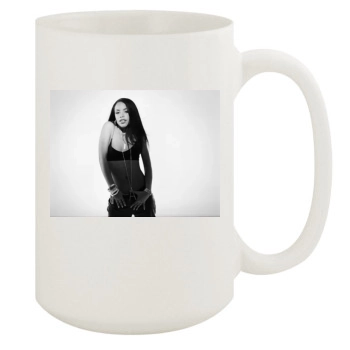 Aaliyah 15oz White Mug