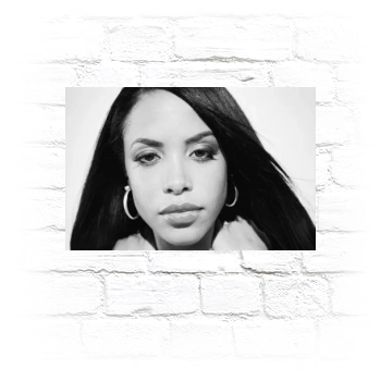 Aaliyah Metal Wall Art