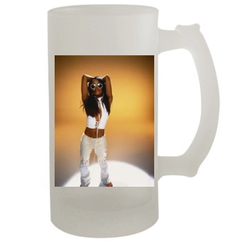 Aaliyah 16oz Frosted Beer Stein