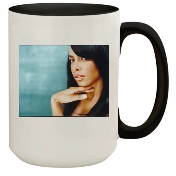 Aaliyah 15oz Colored Inner & Handle Mug