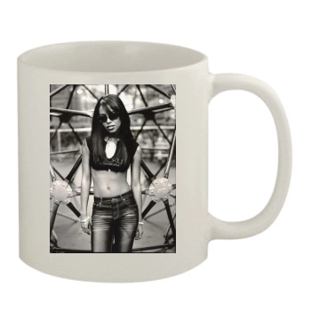 Aaliyah 11oz White Mug