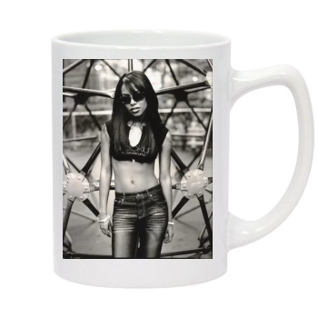 Aaliyah 14oz White Statesman Mug