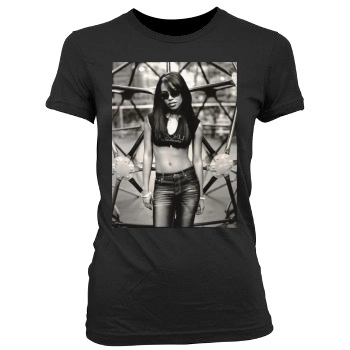 Aaliyah Women's Junior Cut Crewneck T-Shirt