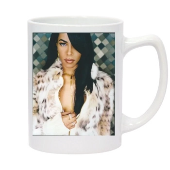 Aaliyah 14oz White Statesman Mug