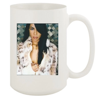 Aaliyah 15oz White Mug