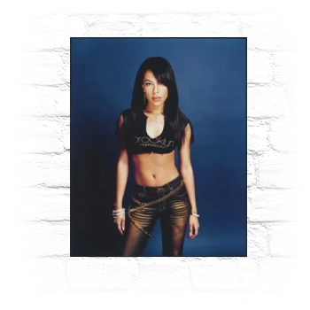 Aaliyah Metal Wall Art