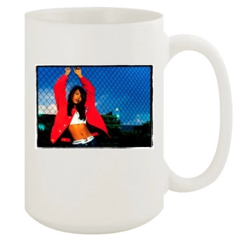 Aaliyah 15oz White Mug