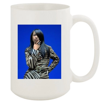 Aaliyah 15oz White Mug