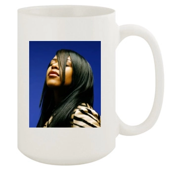 Aaliyah 15oz White Mug