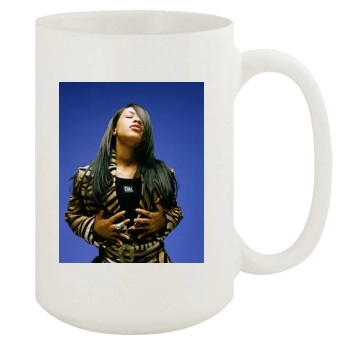 Aaliyah 15oz White Mug