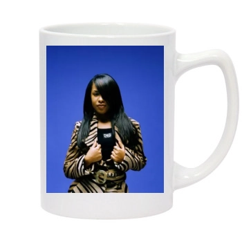 Aaliyah 14oz White Statesman Mug