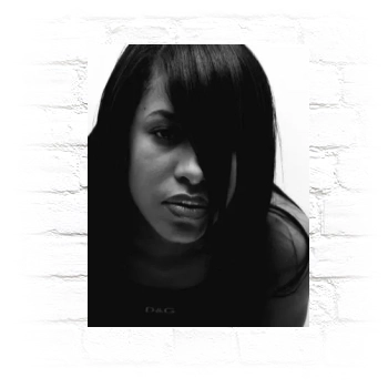 Aaliyah Metal Wall Art