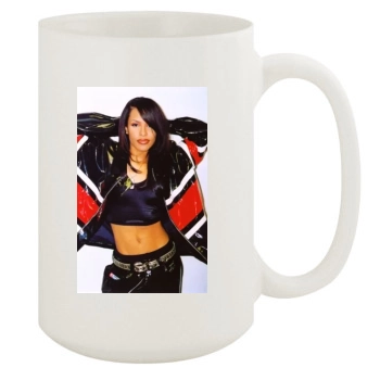 Aaliyah 15oz White Mug