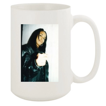 Aaliyah 15oz White Mug