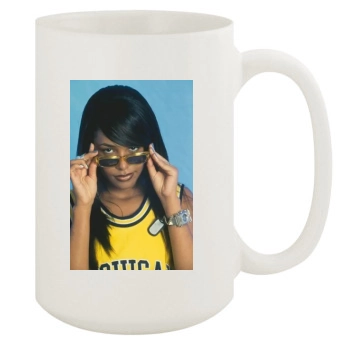 Aaliyah 15oz White Mug