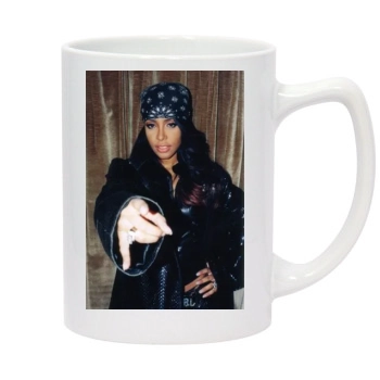 Aaliyah 14oz White Statesman Mug