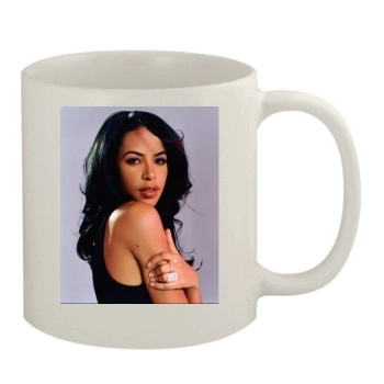 Aaliyah 11oz White Mug