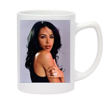 Aaliyah 14oz White Statesman Mug