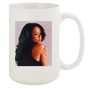 Aaliyah 15oz White Mug