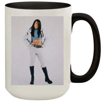 Aaliyah 15oz Colored Inner & Handle Mug