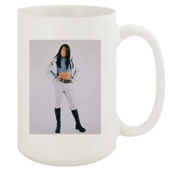 Aaliyah 15oz White Mug