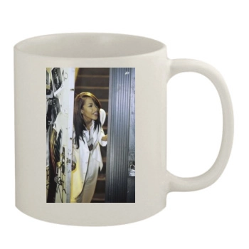 Aaliyah 11oz White Mug