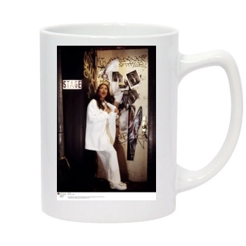 Aaliyah 14oz White Statesman Mug