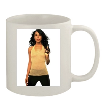 Aaliyah 11oz White Mug