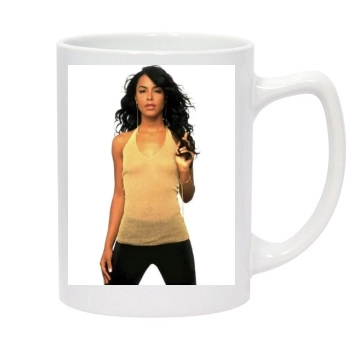 Aaliyah 14oz White Statesman Mug