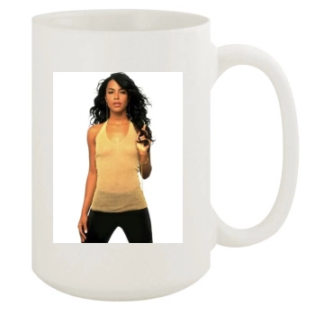 Aaliyah 15oz White Mug