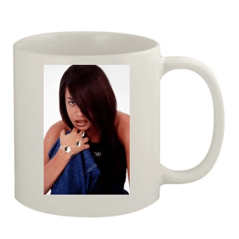 Aaliyah 11oz White Mug