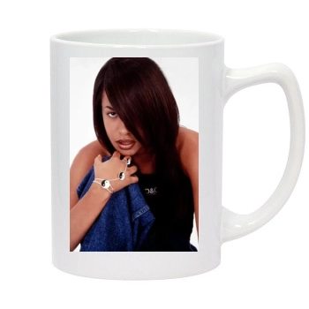 Aaliyah 14oz White Statesman Mug