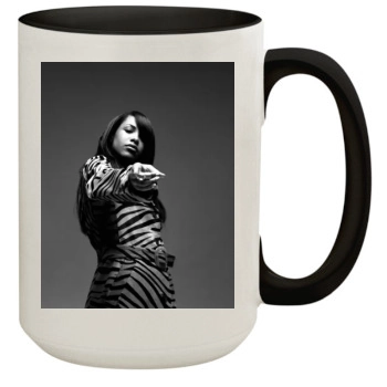 Aaliyah 15oz Colored Inner & Handle Mug