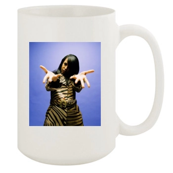 Aaliyah 15oz White Mug