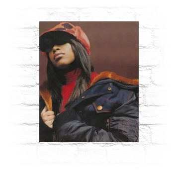 Aaliyah Metal Wall Art