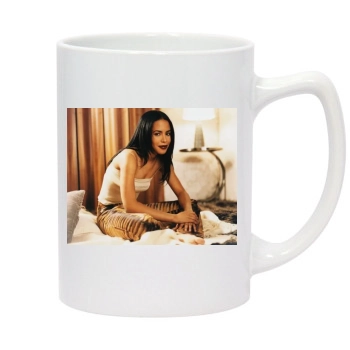 Aaliyah 14oz White Statesman Mug