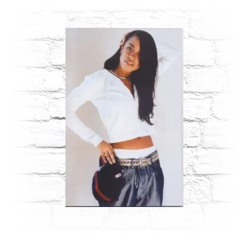 Aaliyah Metal Wall Art