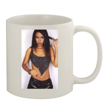 Aaliyah 11oz White Mug