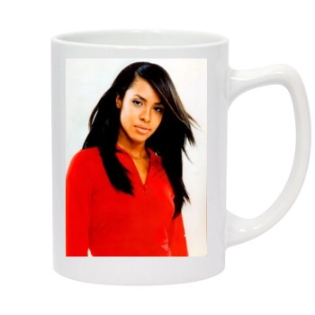 Aaliyah 14oz White Statesman Mug