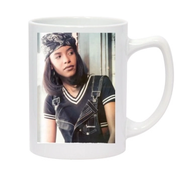 Aaliyah 14oz White Statesman Mug