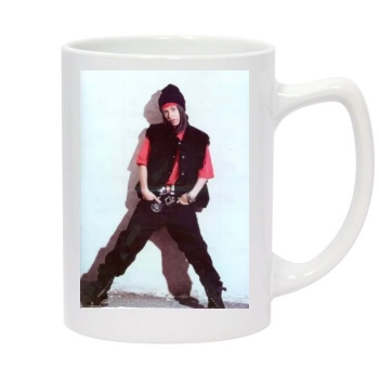 Aaliyah 14oz White Statesman Mug