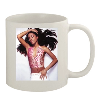 Aaliyah 11oz White Mug