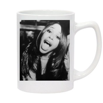 Aaliyah 14oz White Statesman Mug