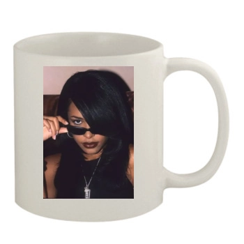 Aaliyah 11oz White Mug