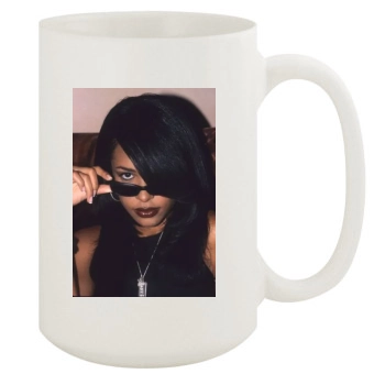 Aaliyah 15oz White Mug